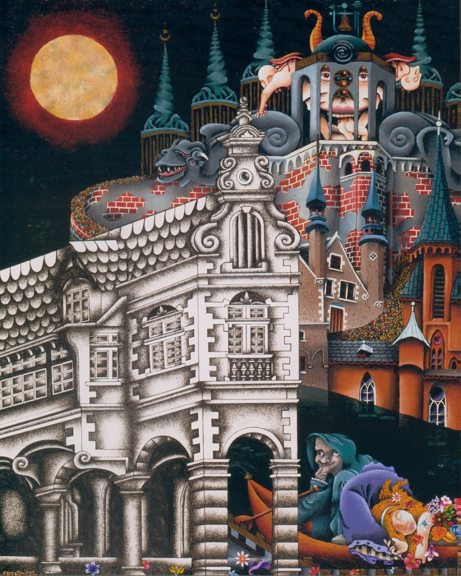 “El Barquero” fine art print