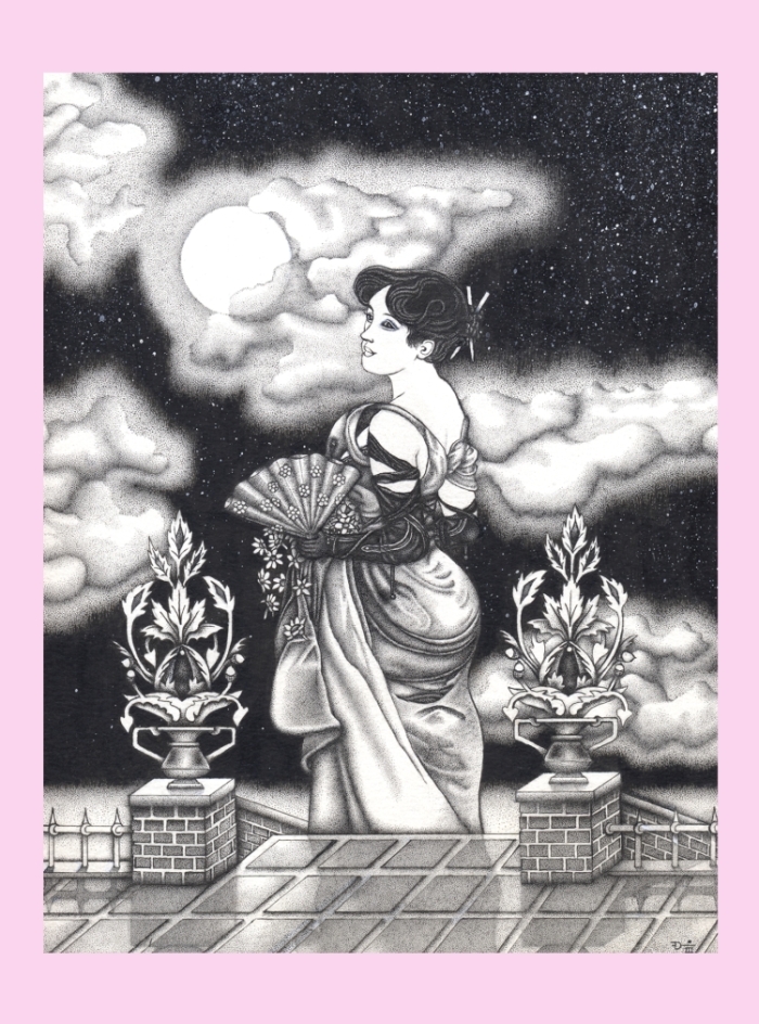 “Bijin” greeting card