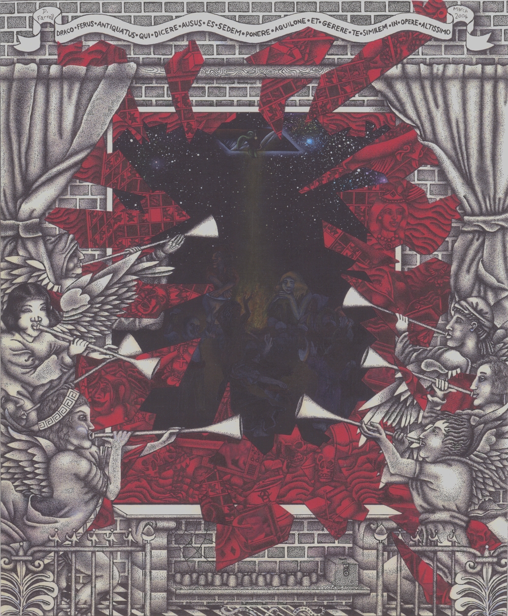 Exodus or Not (diptych, right panel)