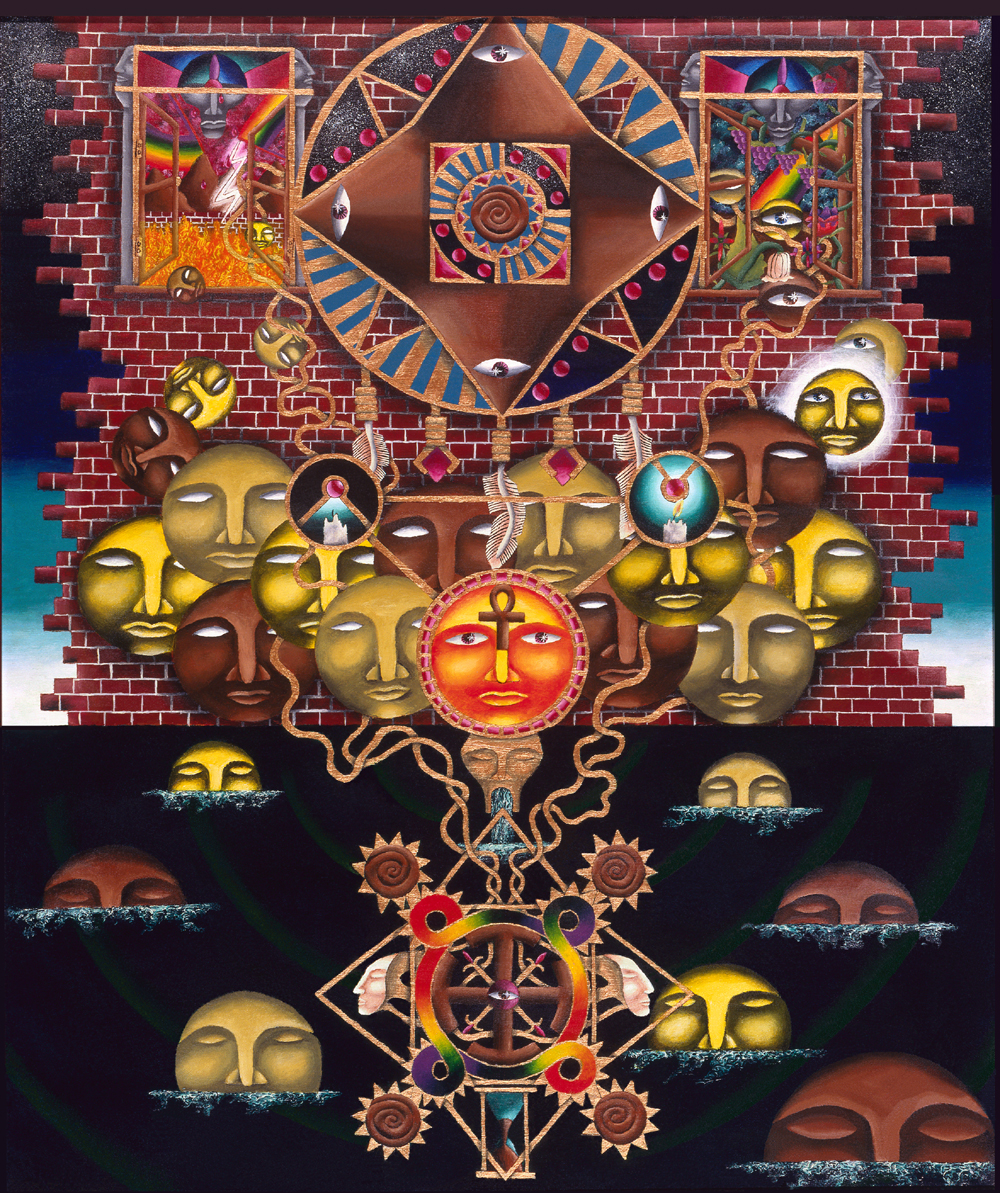 Transformation (tryptych middle panel)